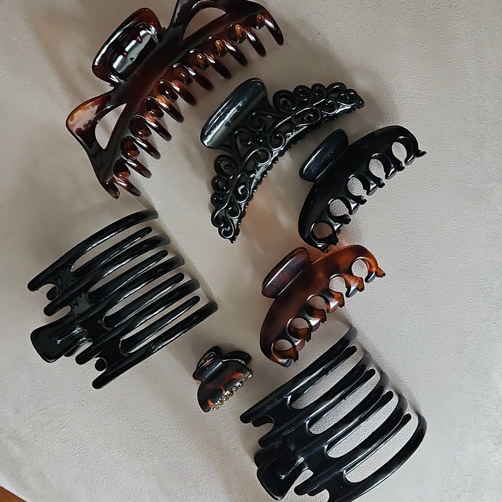 Hair Clips Claws Set Of 7